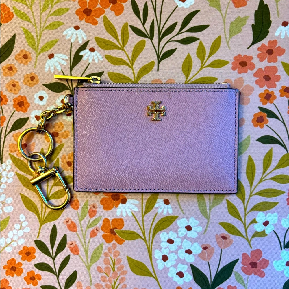Lilac Tory Burch Wallet